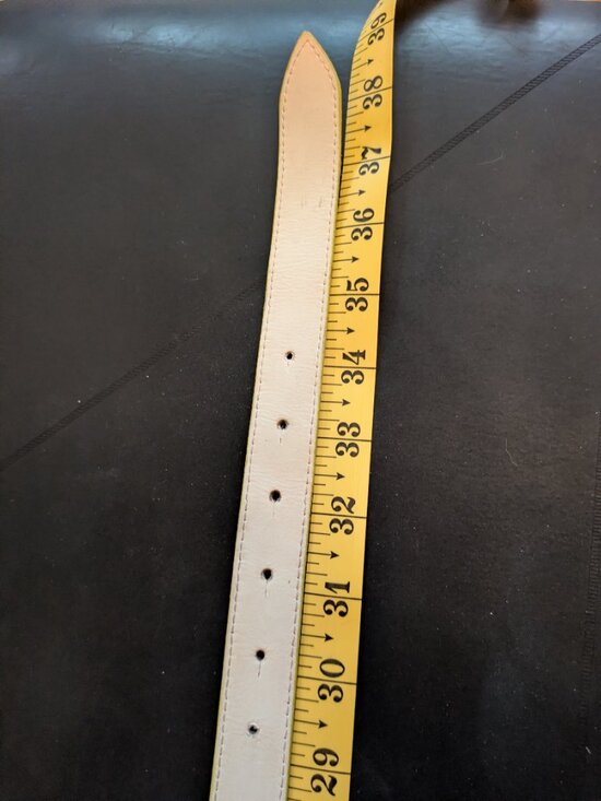 Claudio ORCIANI Vintage design lime green belt w/ green crystals main image 3